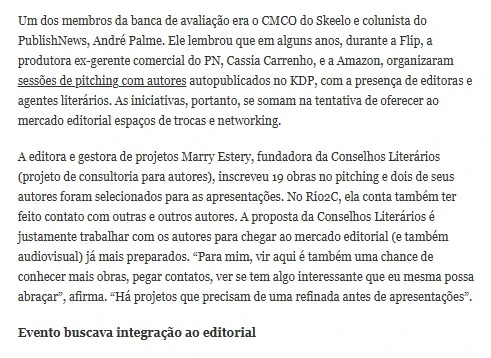 mentoria sobre como criar um livro