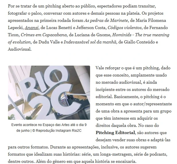 rio 2c marry conselhos literários