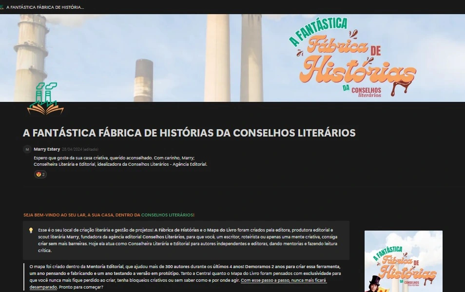 Fantástica fábrica de histórias